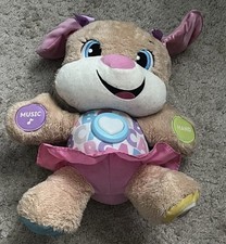 LeapFrog My Pal Violet Interactive Learning Puppy Plush Toy 2017 Pink