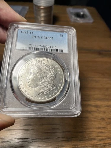 1883-O Morgan $1 MS62 PCGS Silver Dollar Pure White Nice!