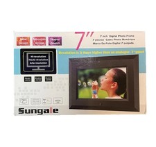 Sungale 7" Digital Photo Frame Open Box Hi-Resolution