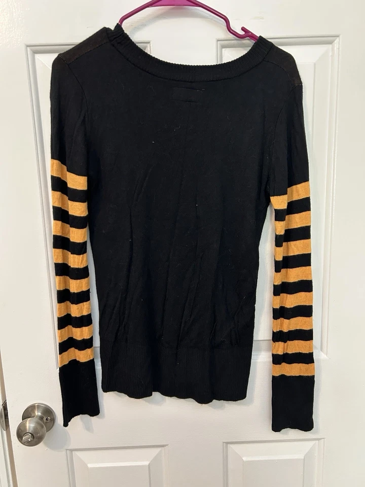 Suéter Sourpuss Gato Negro Retro Pinup Gótico Rockabilly Estilo Vintage Talla L Suave Foto 3 de 4