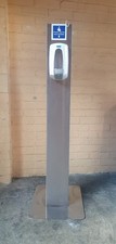 Heavy Duty Stainless Steel Hand Sanitiser Station with Dispenser Freestanding