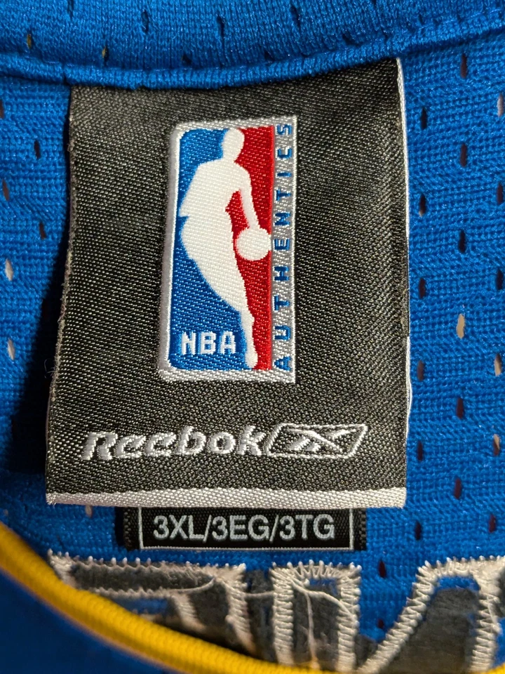  Jersey cosido Jermaine O'Neal Indiana Pacers baloncesto Reebok talla 3XL Foto 3 de 4