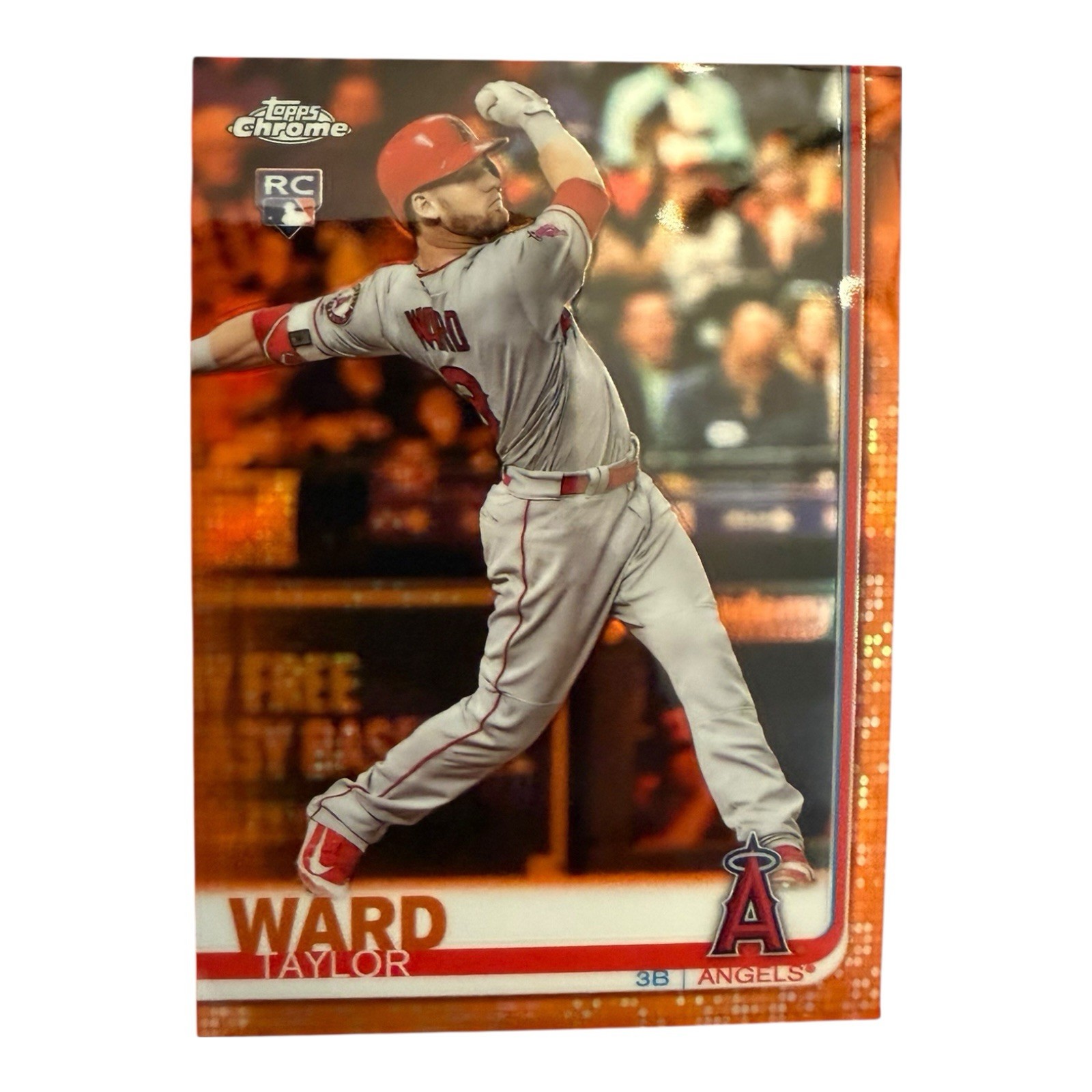 2019 Topps Chrome Taylor Ward Rookie Orange Refractor #78 (RC) /25