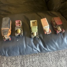 Vintage Toy Cars Used Dirty Job Lot