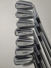 Vtg Spalding Iron Set Blades 4-pw Xp600 Steel Shaft Lite Needs Grips