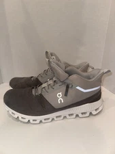 On Cloud Hi Men's Running Shoes Gray/White Size 14