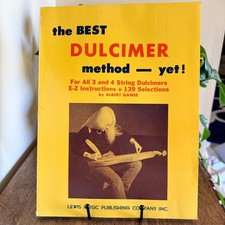 1974 The Best Dulcimer Method Yet Albert Gamse Songbook 139 Instruction