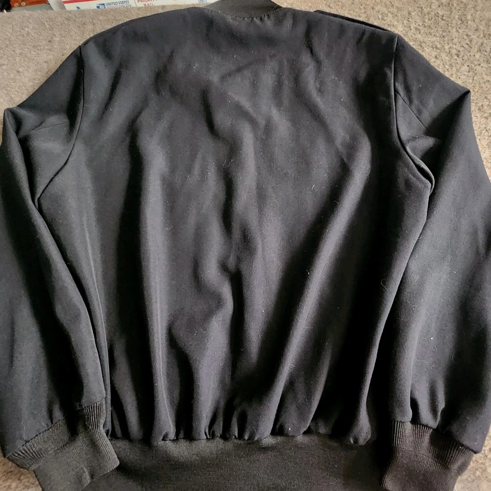 Chaqueta Bomber Neptune Garment Co Vintage Para Hombre 42L Negra 3M Cremallera THINSULATE Foto 4 de 4