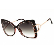 Guess Women's Sunglasses Havana Injected Propionate Full Rim Frame GU7853 52P