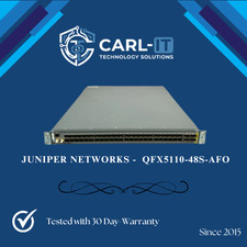 Juniper QFX5110-48S-AFO QFX5110 Ethernet Switch w/Front to Back Airflow