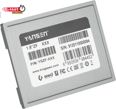 Kingspec Yansen 128GB 1.8'' ZIF 40-Pin SSD, MLC Flash Internal Solid State Drive 