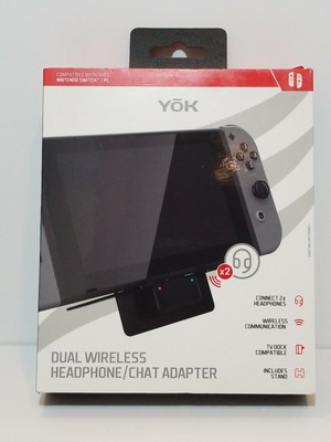 Dock Yok Dual Wireless Headphone Chat Adapter YoK Dual Wireless