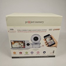 Project Nursery 5" HD Dual Connect Wi-Fi Baby Monitor System Registry Camera