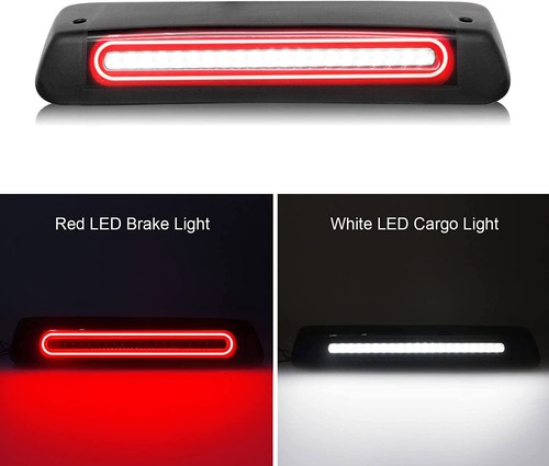 For 2004-08 Ford F150 LED 3rd Third Brake Light High Mount Stop Cargo Lamp Smoke