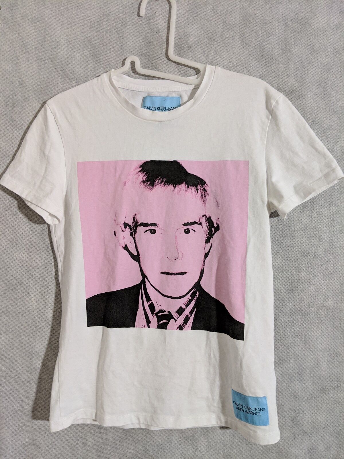 Calvin Klein Jeans Andy Warhol Pink Portrait T Sh… - image 1