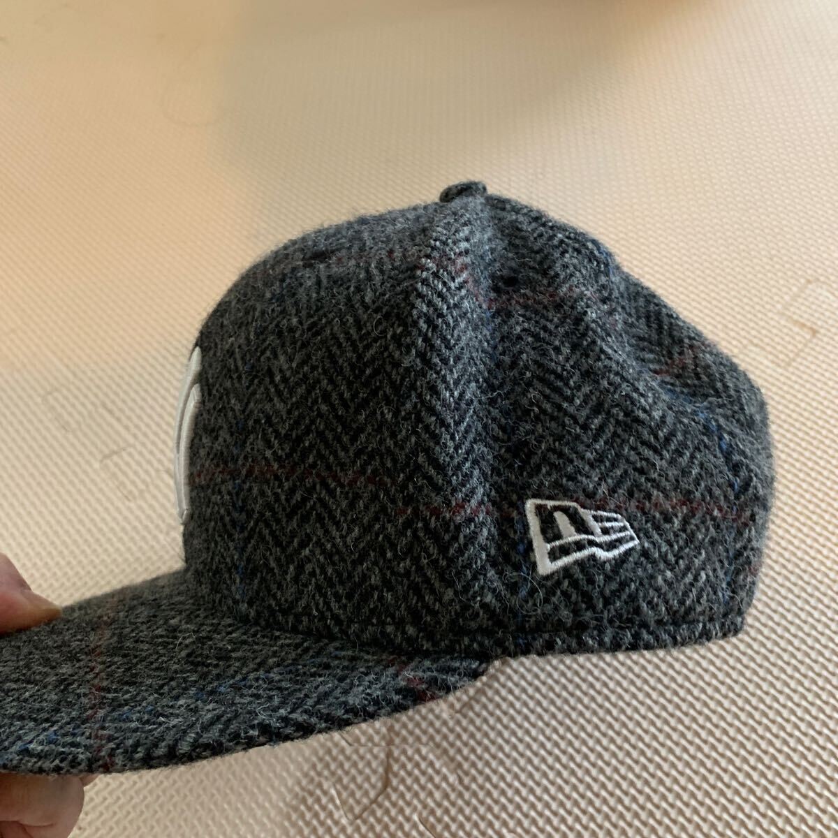 NEW ERA 別注 NY Long Brim Hat Harris Tweed NEW ERA 別注 NY Long Brim Hat Harris Tweed NEW ERA 別注 NY