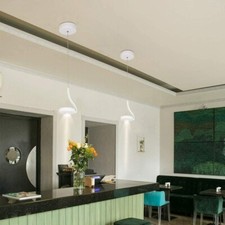 BETLING Deckenpendelleuchte 10W 3000K 1-flammig dimmbar 360° drehbar, Alu