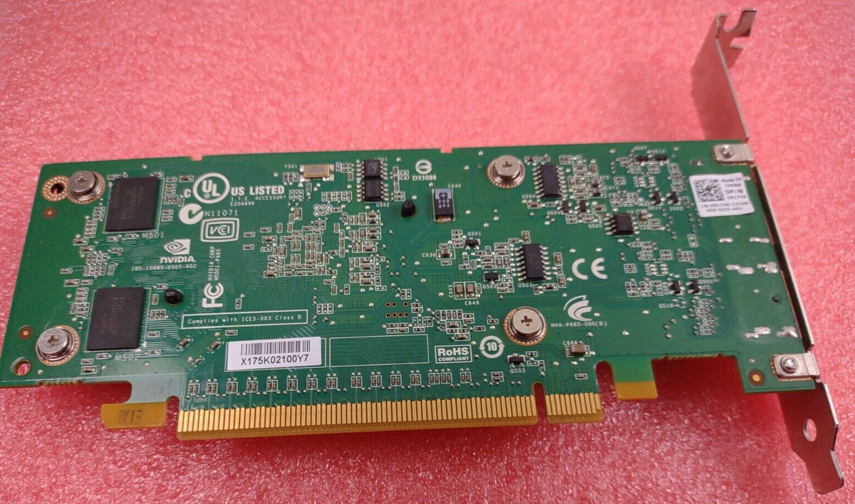 Carte graphique DELL CN-0WX092 256MB DDR3 DUAL DVI VIDEO