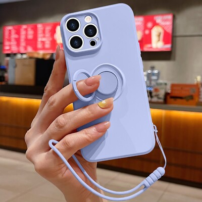 Case For IPhone 16 15 14 13 Pro Max Plus Magnetic Rotated Ring Kickstand Heavy Duty Drop Protection Wallet Cover &ndash; Buy The Best Products In The Online Store