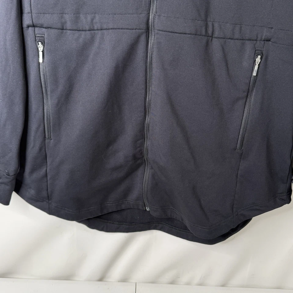 Sun Mountain Kintla Parka 夹克女式 L 连帽腰部舒适拇指孔 — 第 3/4 张图片