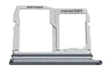 OEM T-MOBILE LG V40 THINQ LM-V405TA REPLACEMENT SILVER MICRO SD SIM CARD TRAY