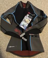Supreme Catch Wetsuit Jacket Women's 1.5mm Jacket Kayak Paddle Board  Size 0 New