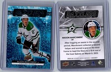 2023-24 Upper Deck Series 1 Dazzlers Blue #DZ-3 Mason Marchment