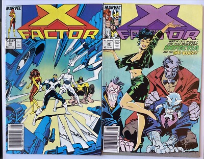 X-Factor #28 #29 Newsstand! KEY 1st Appearance & Cover Of Infectia!
