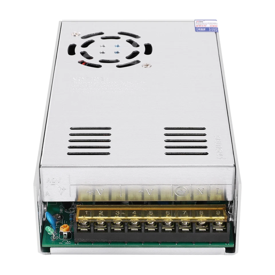 DC 12V 30A LED Driver 12 Volt 30 Amp Transformer 360 Watt 12Vdc Power Supply - Image 2 of 4