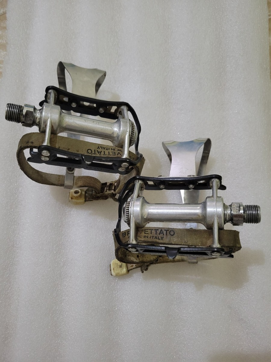 Pédales Campagnolo Super Record - Aluminium - Vélo Route - Occasion Italie