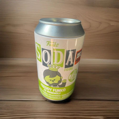 Funko SODA! Freddy Funko as Werewolf Green LE Heavy Metal Halloween 2023