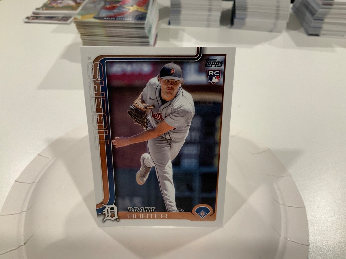 2025 TOPPS BASEBALL RC 348 BRANT HURTER TIGERS | eBay