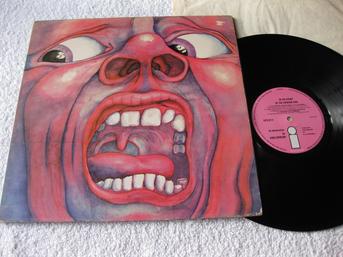 King Crimson ‎– In The Court Of The Crimson King ,ILPS 9111, LP