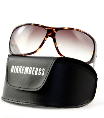 BIKKEMBERGS - Occhiali da sole biker - BK59204 UNISEX NP: 189 € con custodia ** OFFERTA **