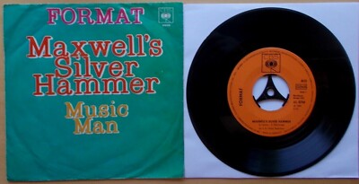 FORMAT Maxwell`s Silver Hammer Music Man CBS 4600