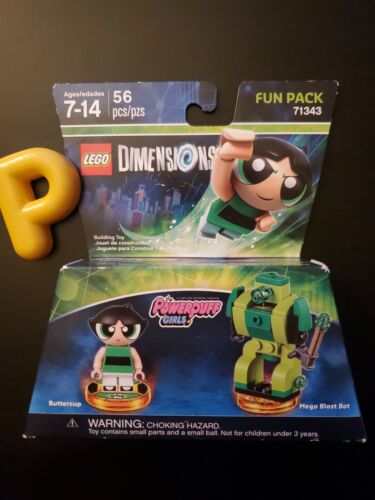 New! - Lego Dimensions - The Powerpuff Girls - Buttercup - Pack # 71343 - 56 Pcs - Afbeelding 1 van 12