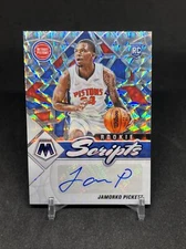 2021-22 Panini Mosaic Rookie Scripts Jamorko Pickett #RS-JPI Auto