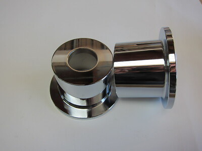 Lowrider Hydraulics one pair of super deep reverse cups, chrome