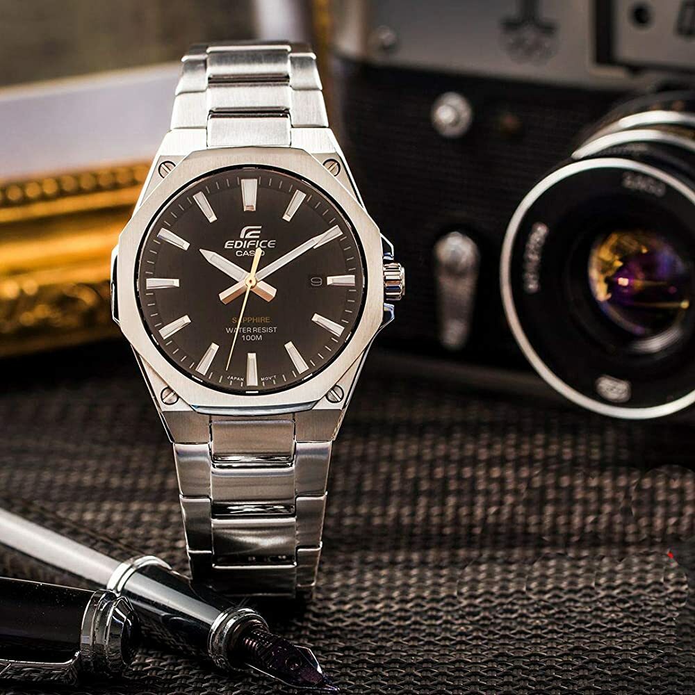 CASIO EFR-S108D-1AVUEF⎪EFR-S108D-1A⎪Cristal ZAFIRO CASIO EFR-S108D-1AVUEF⎪EFR-S108D-1A⎪Cristal ZAFIRO