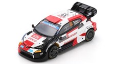 1:43 Scale Spark Model Toyota Yaris Rally Monte Carlo 2023 Rally