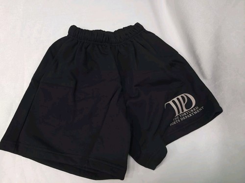 Taylor Swift The Tortured Poets Department Black Shorts XS