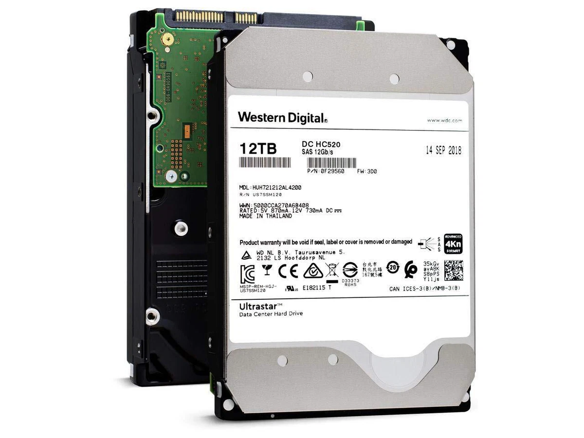 HGST Internal Hard Disk Drives 12 TB Storage Capacity for sale - eBay