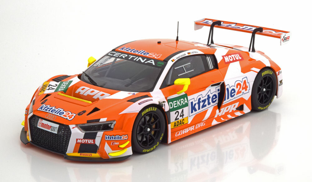 Audi R8 LMS 2016 miniature 1:18 cadeau idéal pour passionné de sport automobile Minichamps