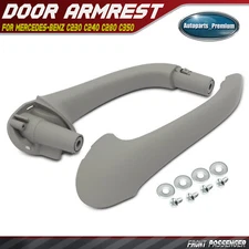 Right Side Gray Interior Door Pull Handle for Mercedes-Benz C230 C240 C280 C350