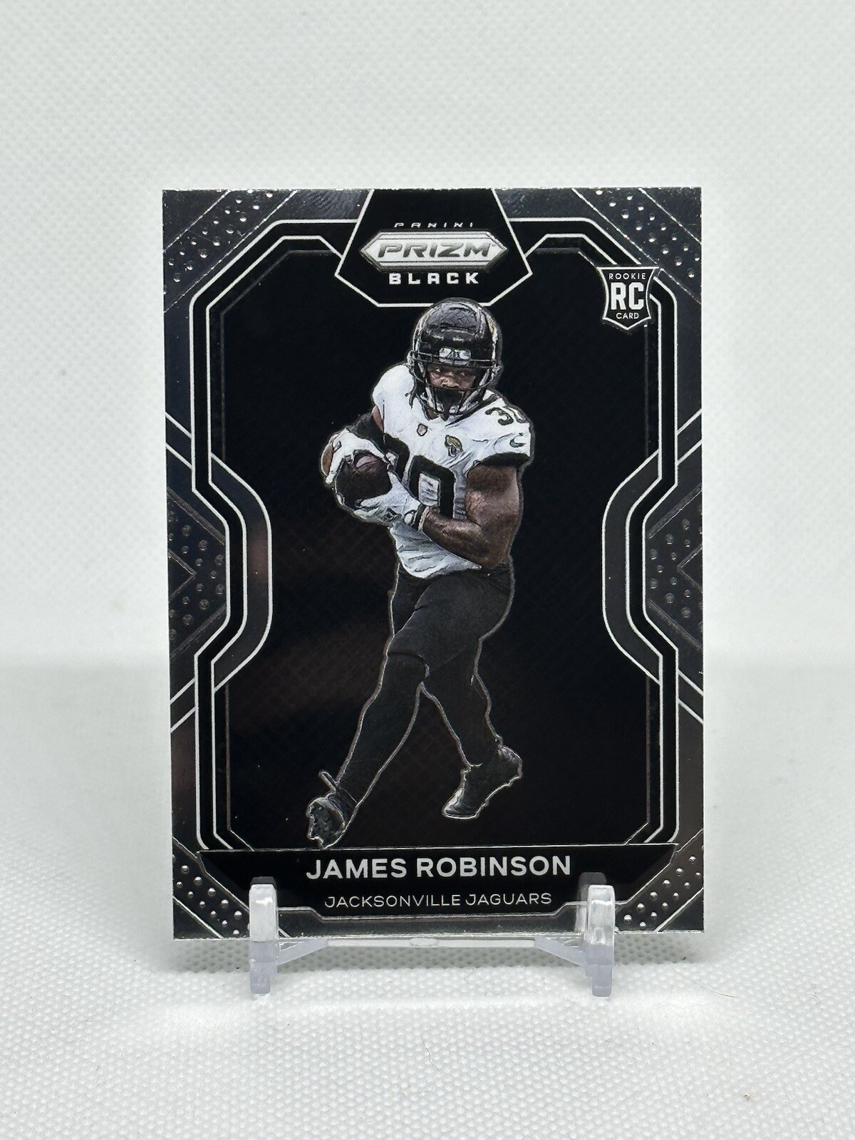 2020 Panini Chronicles Prizm Black James Robinson RC #PB-16 Jacksonville Jaguars