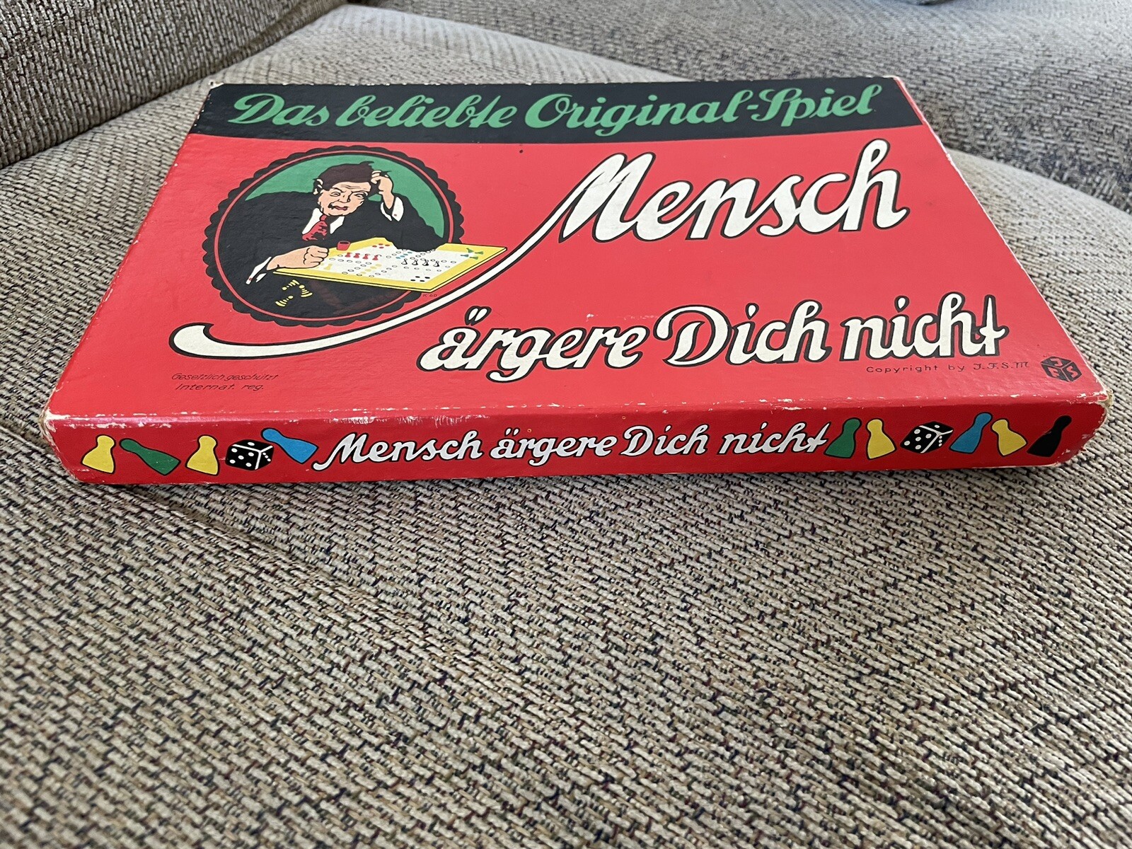 Vintage 1960's Mensch Argere Dich Nicht German Board Game eBay