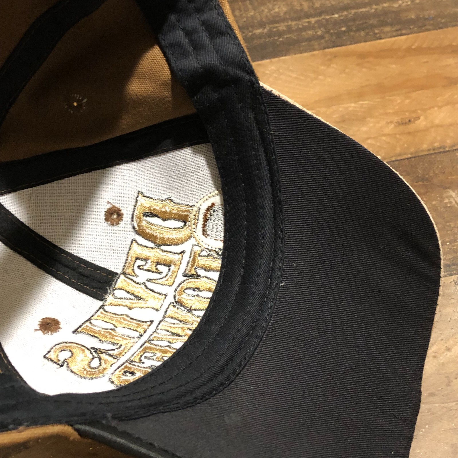 Devils Tower Hat Strapback Cap Mens Brown LOW PRO… - image 8