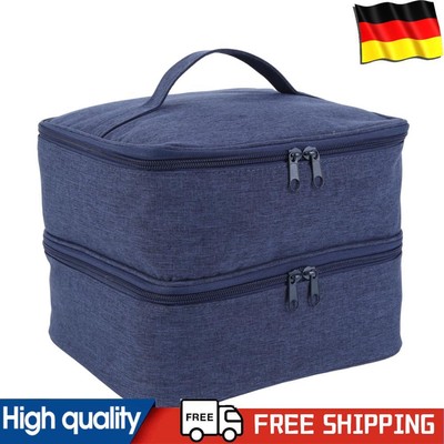 Nylon Large Cosmetic Bag with Zipper Make Up Organizer Multifunctional Spa Tools