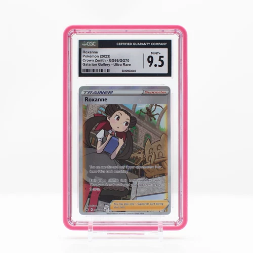 Pokemon Roxanne Holo #GG66 Galarian Gallery Crown Zenith CGC 9.5 Mint+