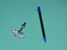 3DS Retractable Stylus Airplane Charm - Stylus  Charm for Nintendo DS System